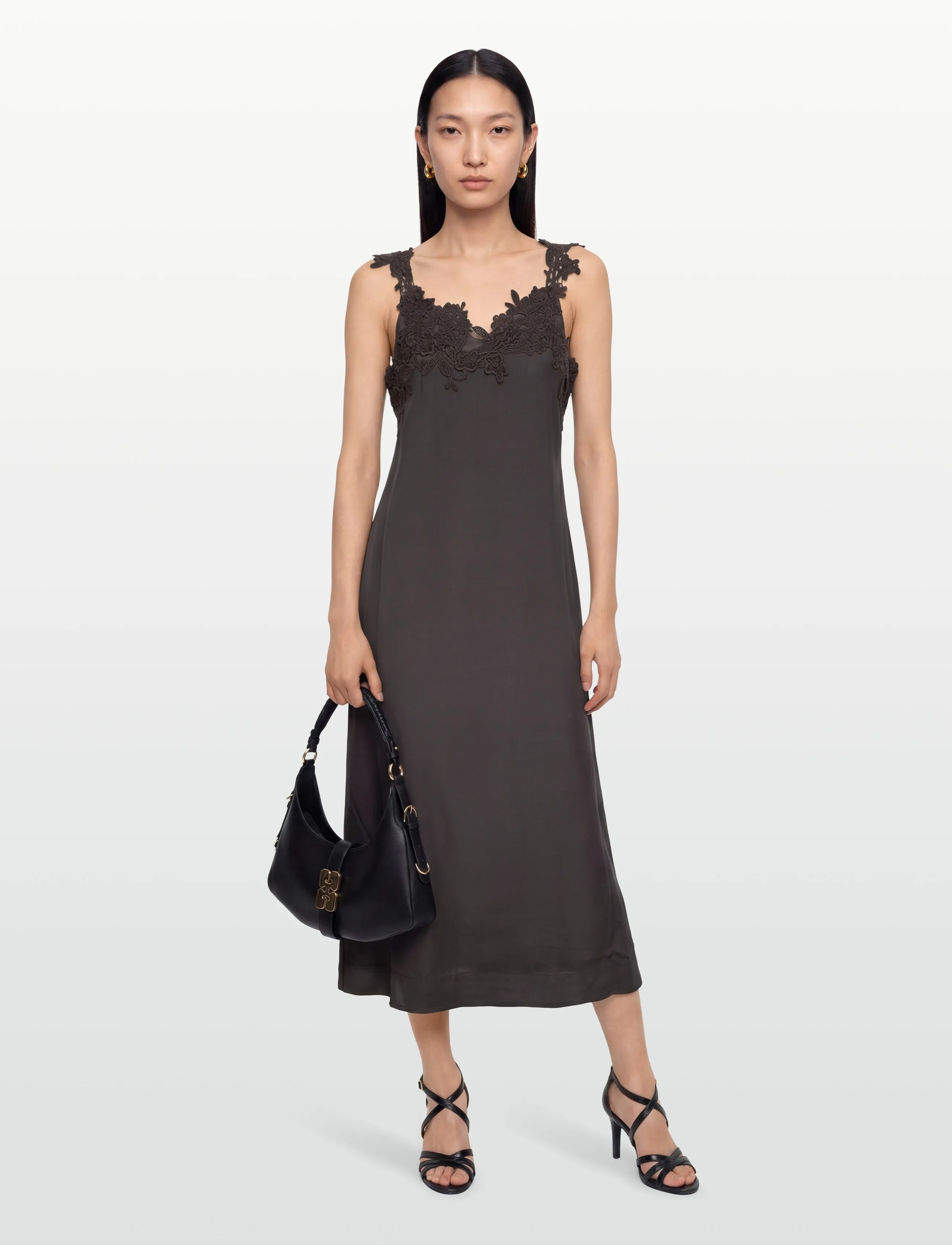 Lovechild 1979 Henley Dress - Kleidid - 719 CHESTNUT / brown