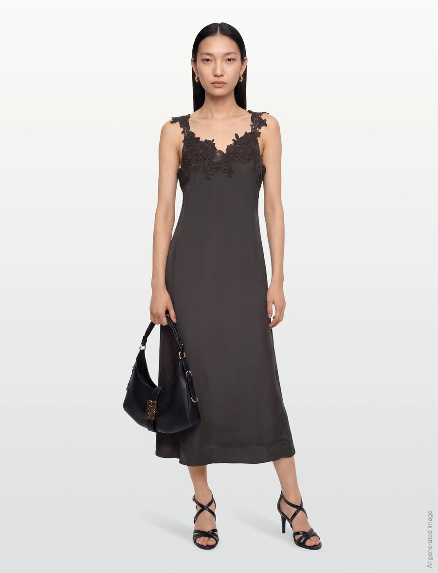 Lovechild 1979 - Henley Dress - 719 chestnut - 0
