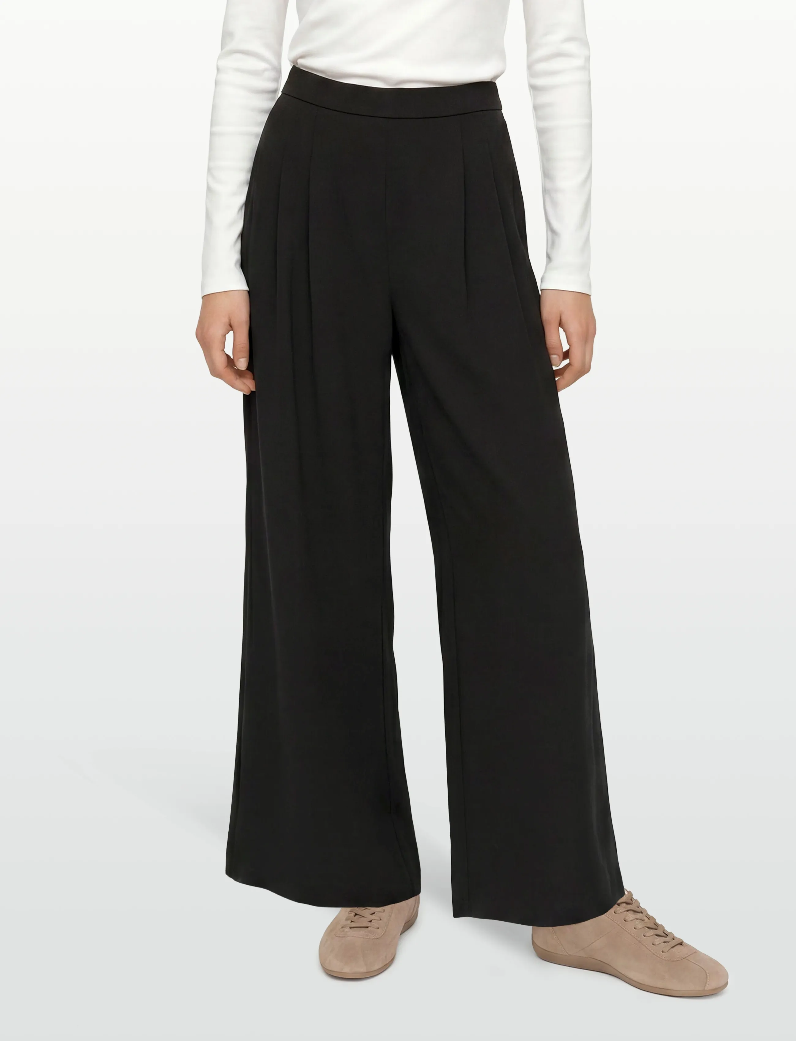 Lovechild 1979 - Mary-Ann Pants - bukser med brede ben - 999 black - 3