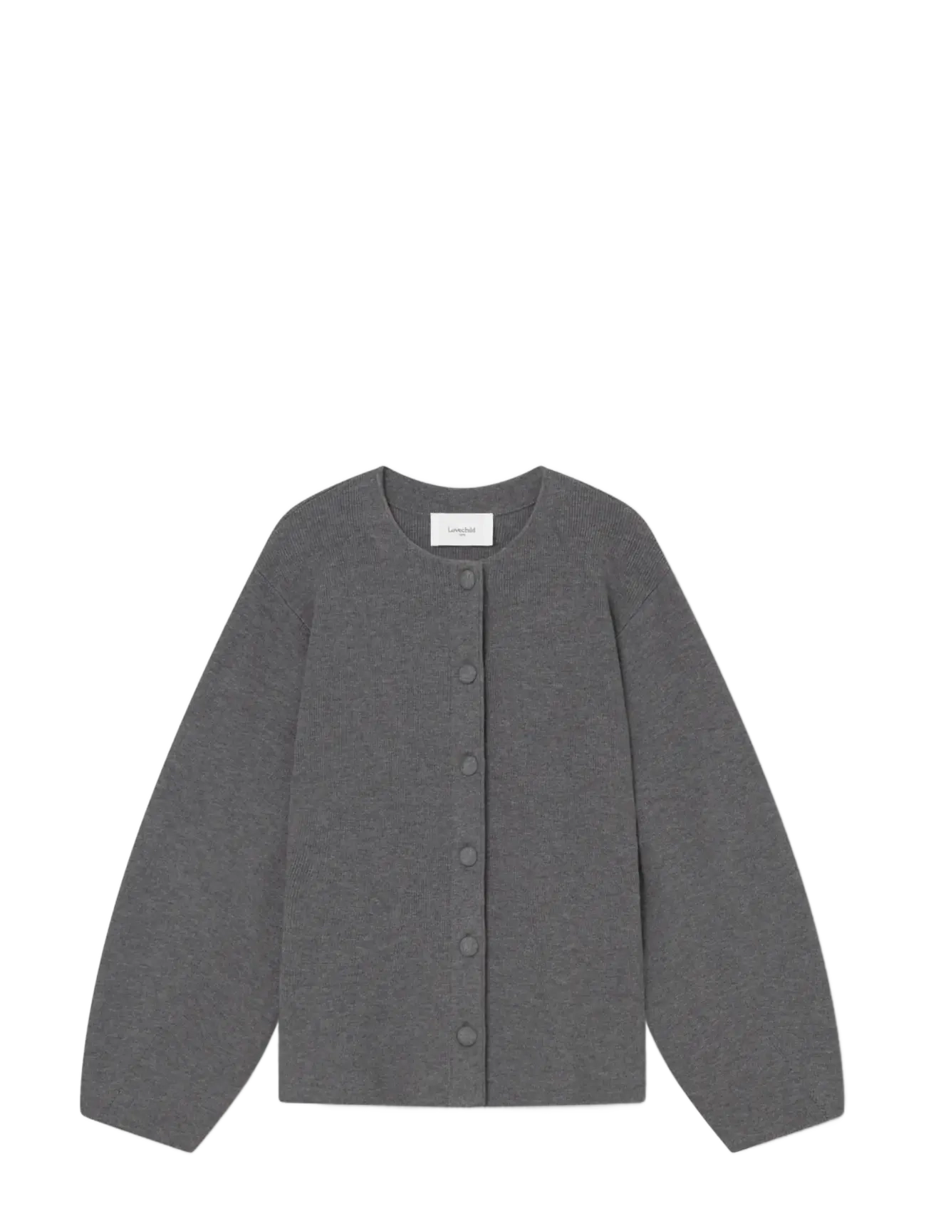 Lovechild 1979 - Jamila Jacket - ulljackor - 062 grey melange - 1