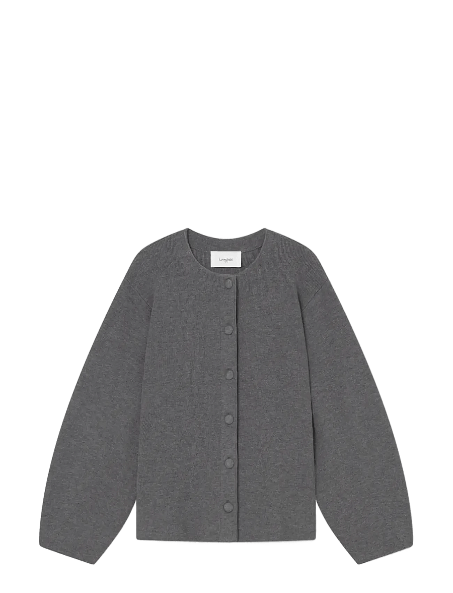 Lovechild 1979 - Jamila Jacket - ulljackor - 062 grey melange - 1