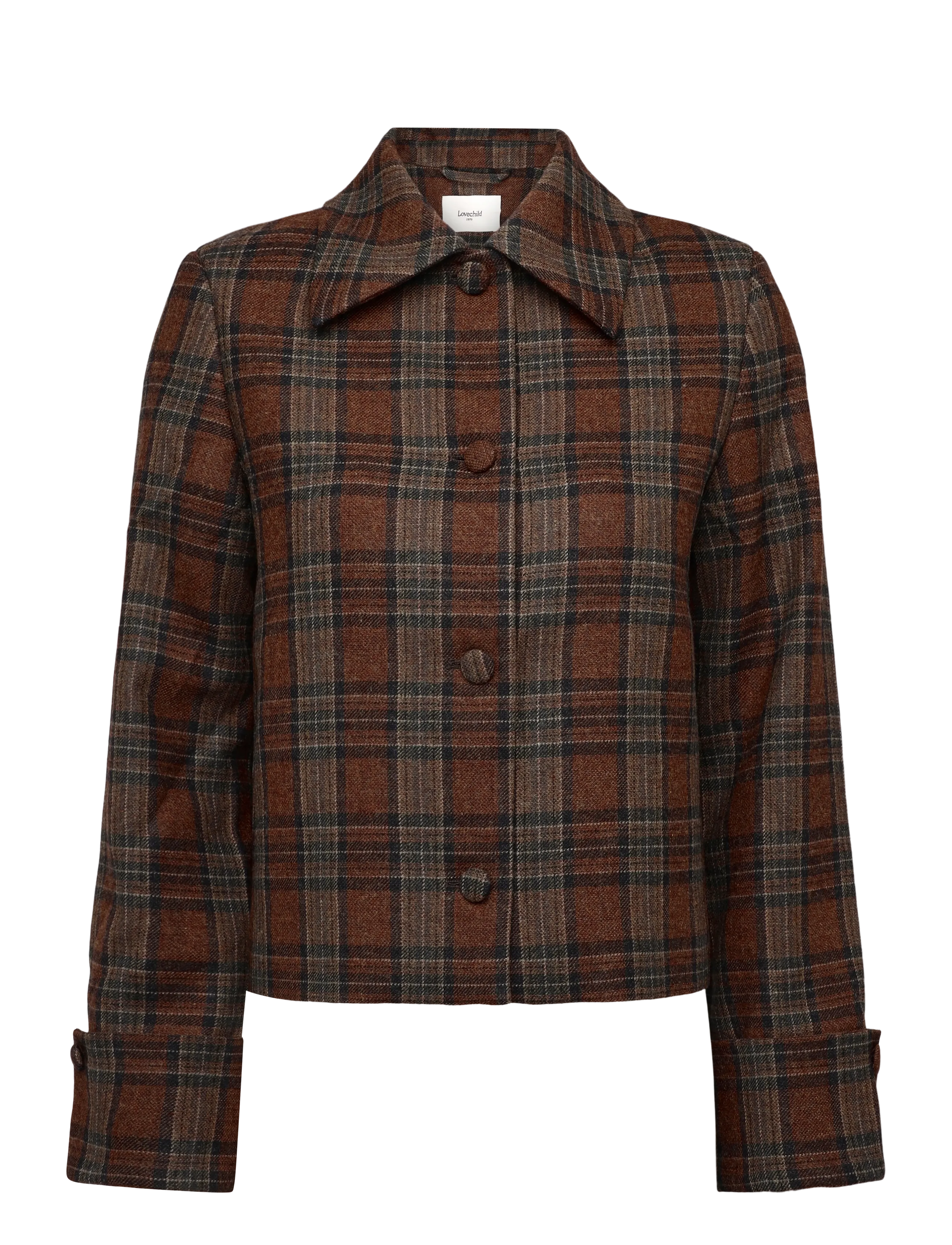 Lovechild 1979 Mariella Blazer - Single breasted blazers - 319 MULTI ROSE / brown