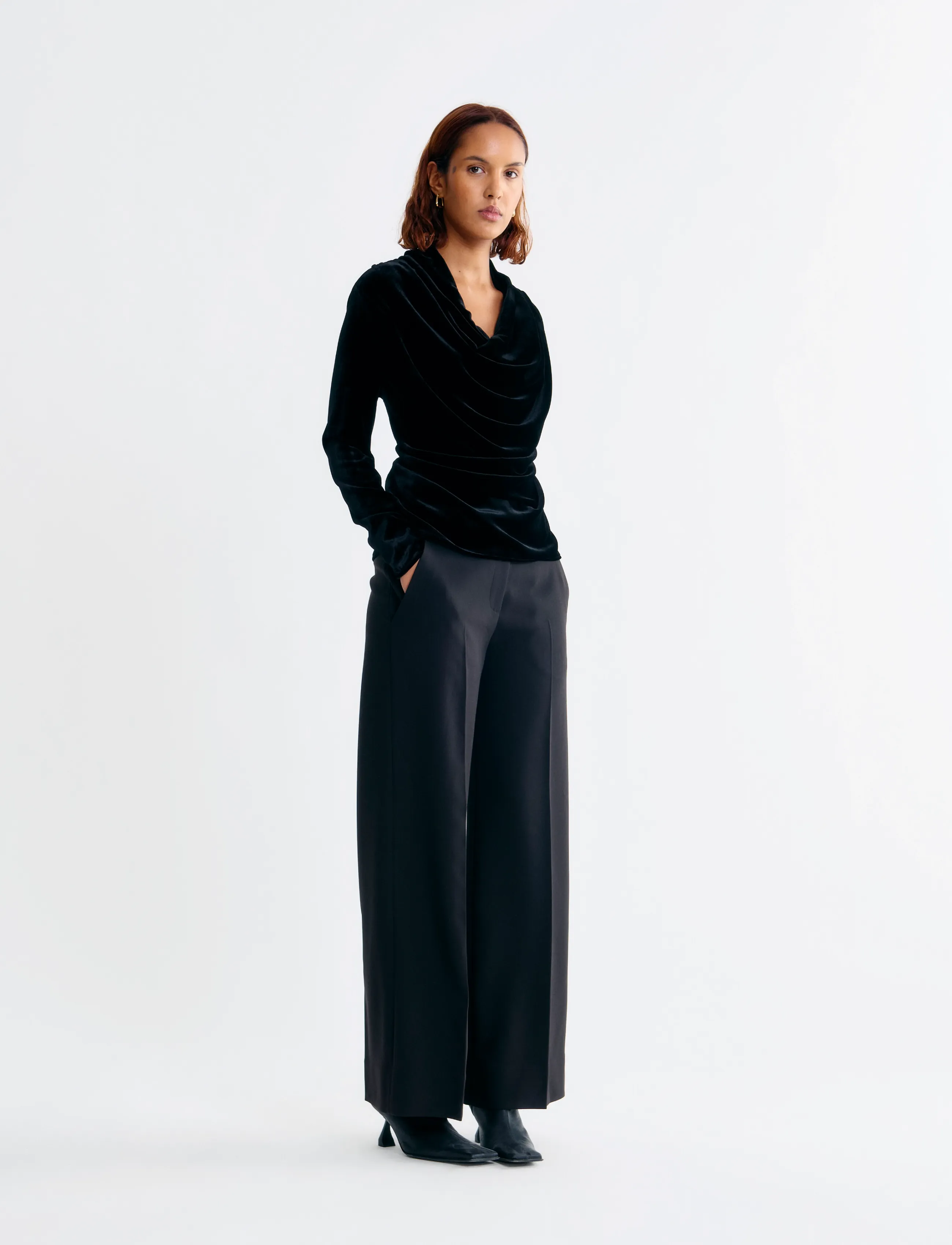 Lovechild 1979 Harper Pants - Kläder - 999 BLACK / black