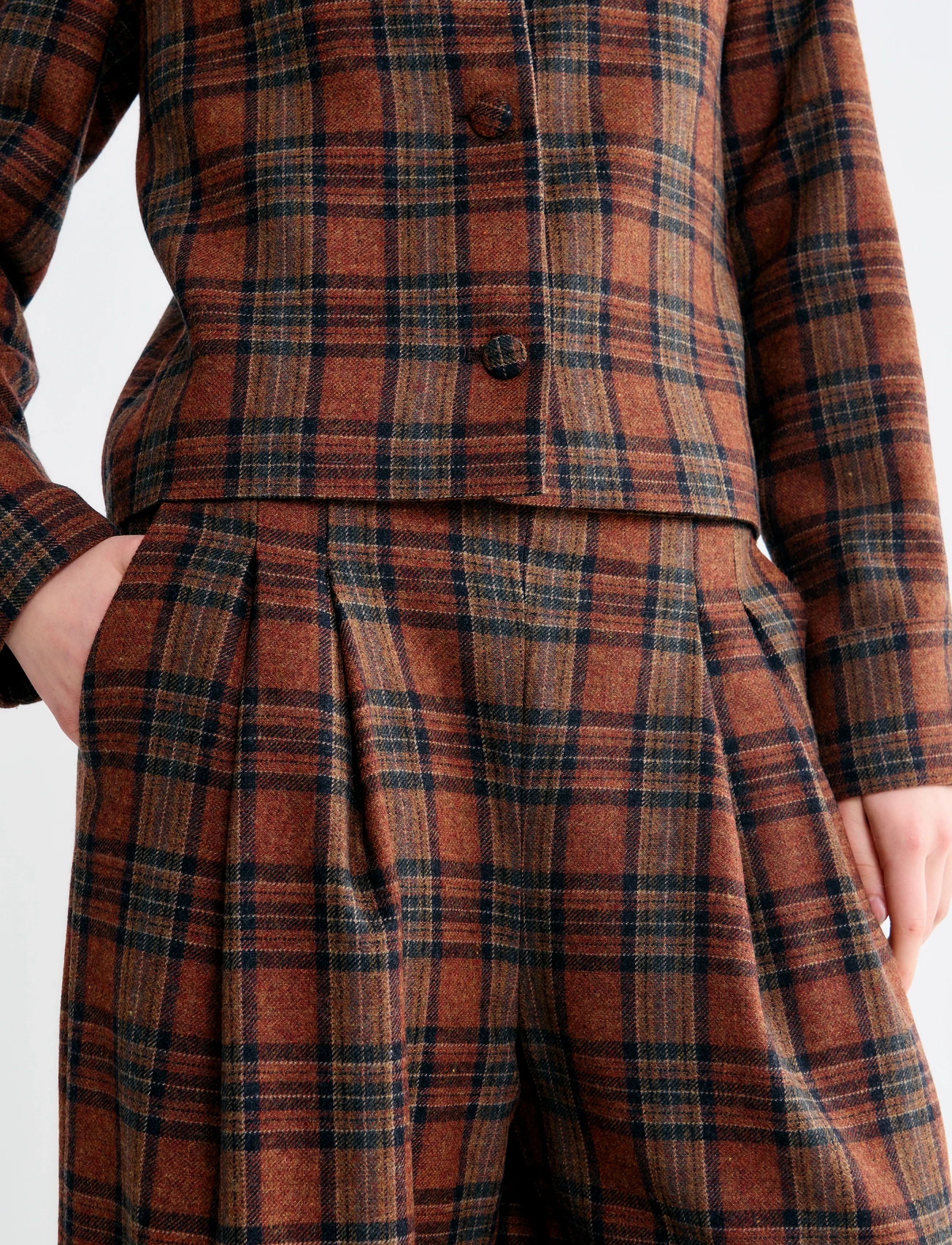 Lovechild 1979 Mary-Ann Pants - Kläder - 319 MULTI ROSE / brown