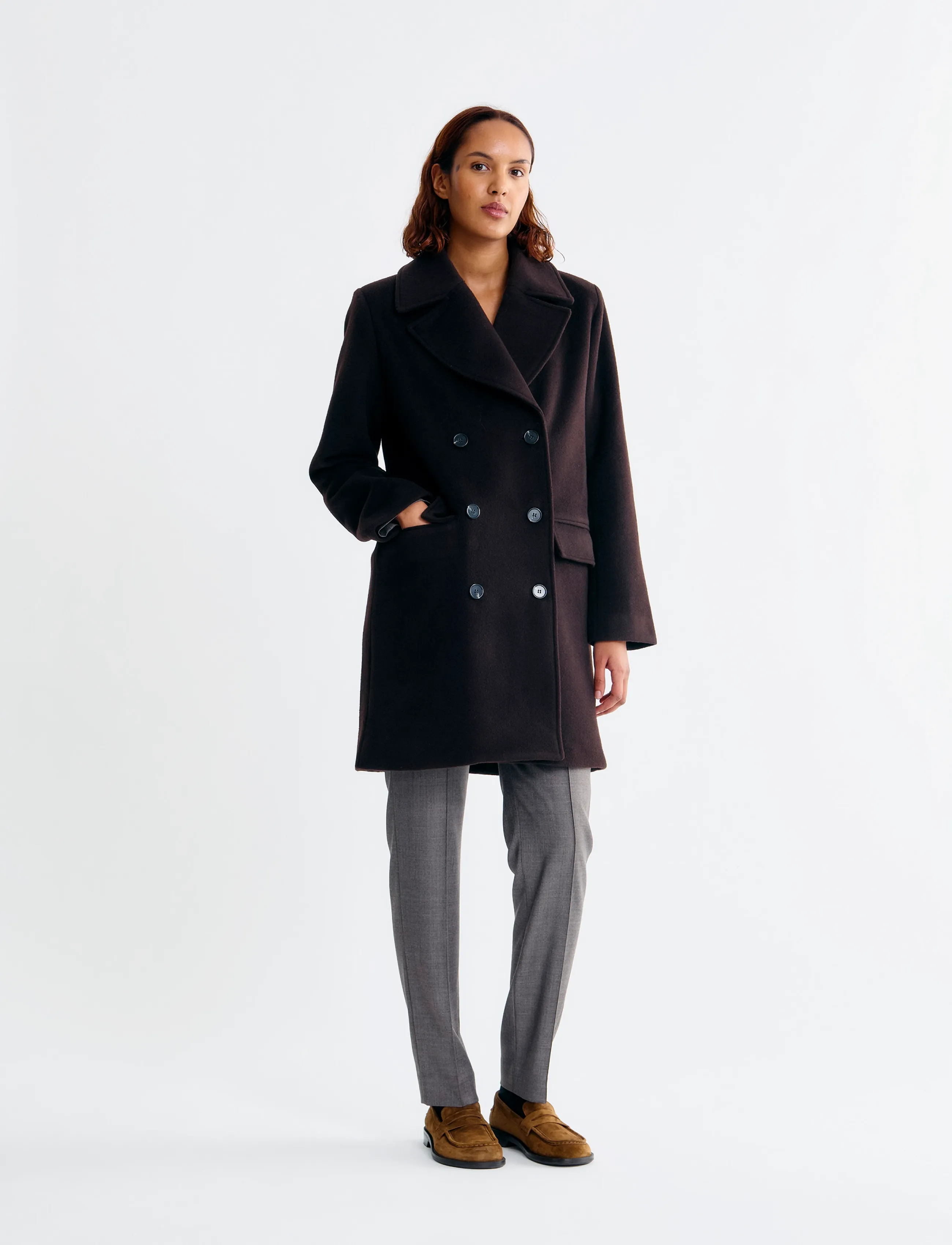 Lovechild 1979 Felicity Coat - Coats - 719 CHESTNUT / brown