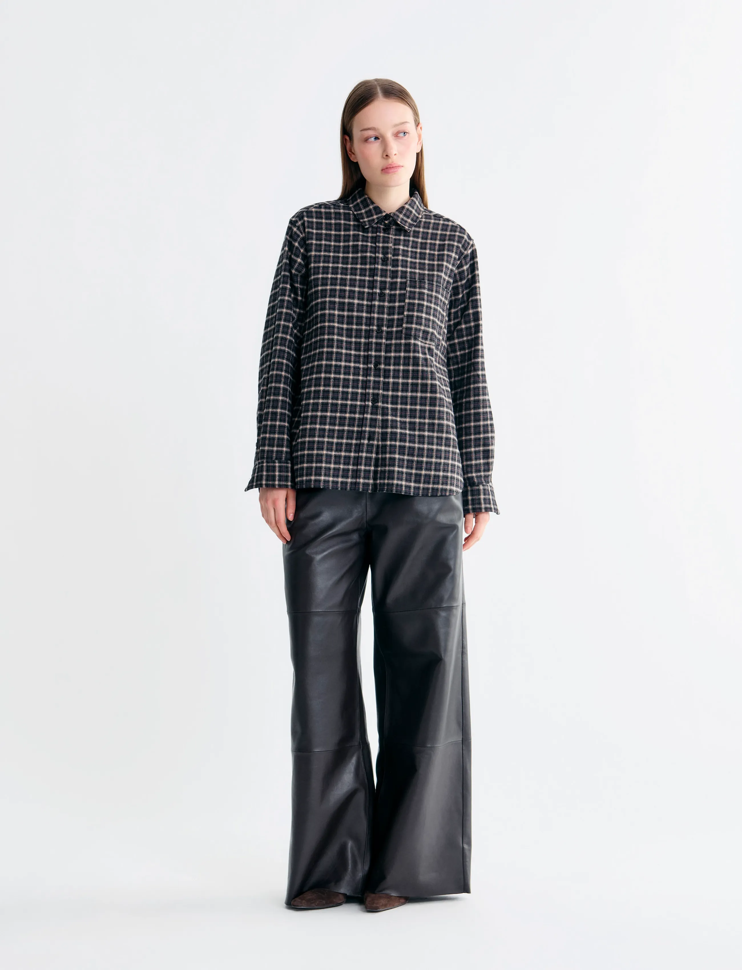Lovechild 1979 Elotta Shirt - Hemden - 966 FALL MULTI CHECK / black