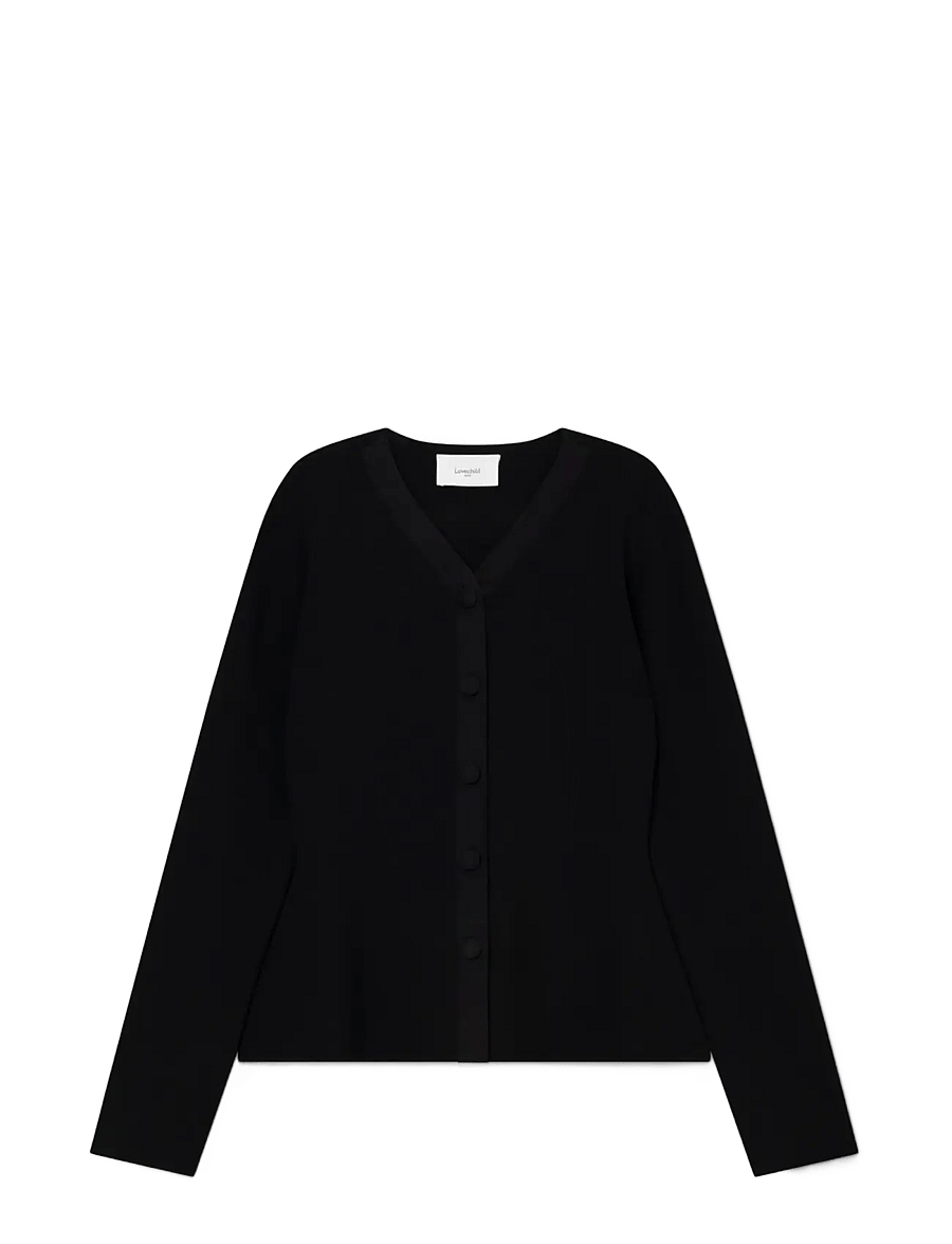 Lovechild 1979 - Davina Cardigan - strickjacken - 999 black - 1