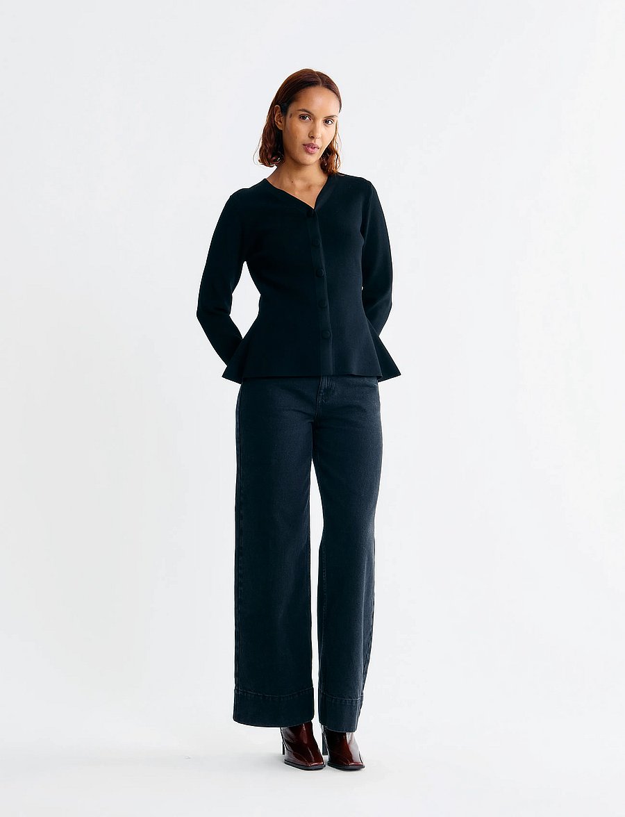 Lovechild 1979 - Davina Cardigan - strickjacken - 999 black - 0