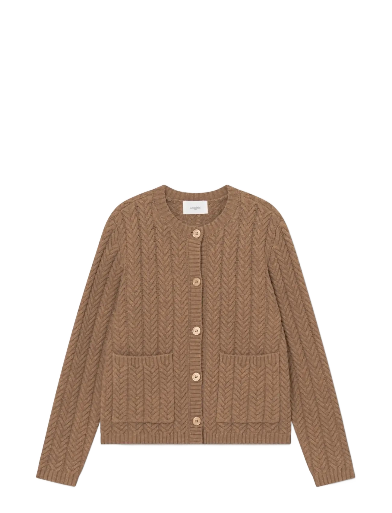 Lovechild 1979 Delilah Cardigan - Cardigans - 109 PRALINE / brown