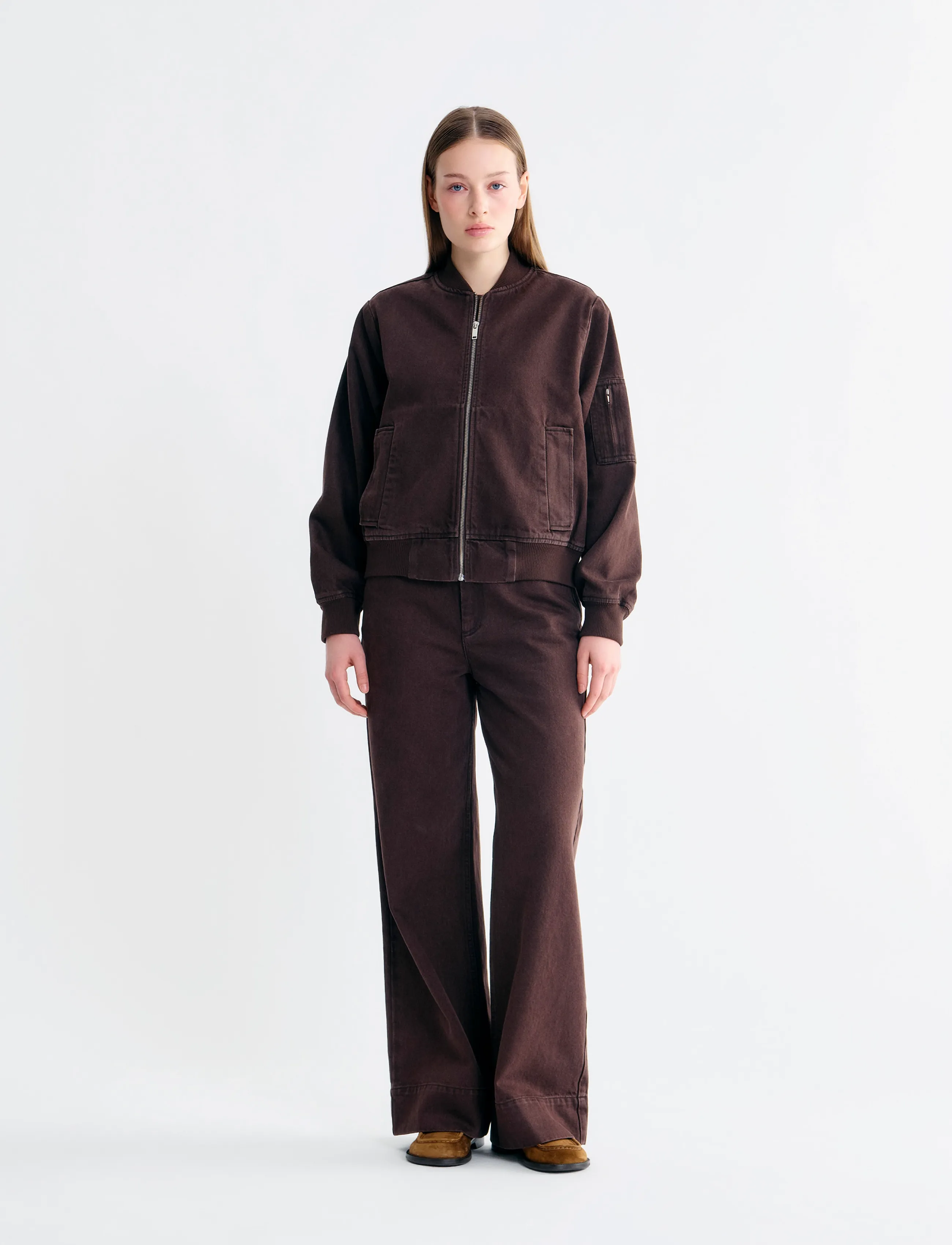 Lovechild 1979 Greer Bomber - Jackets - 719 CHESTNUT / brown