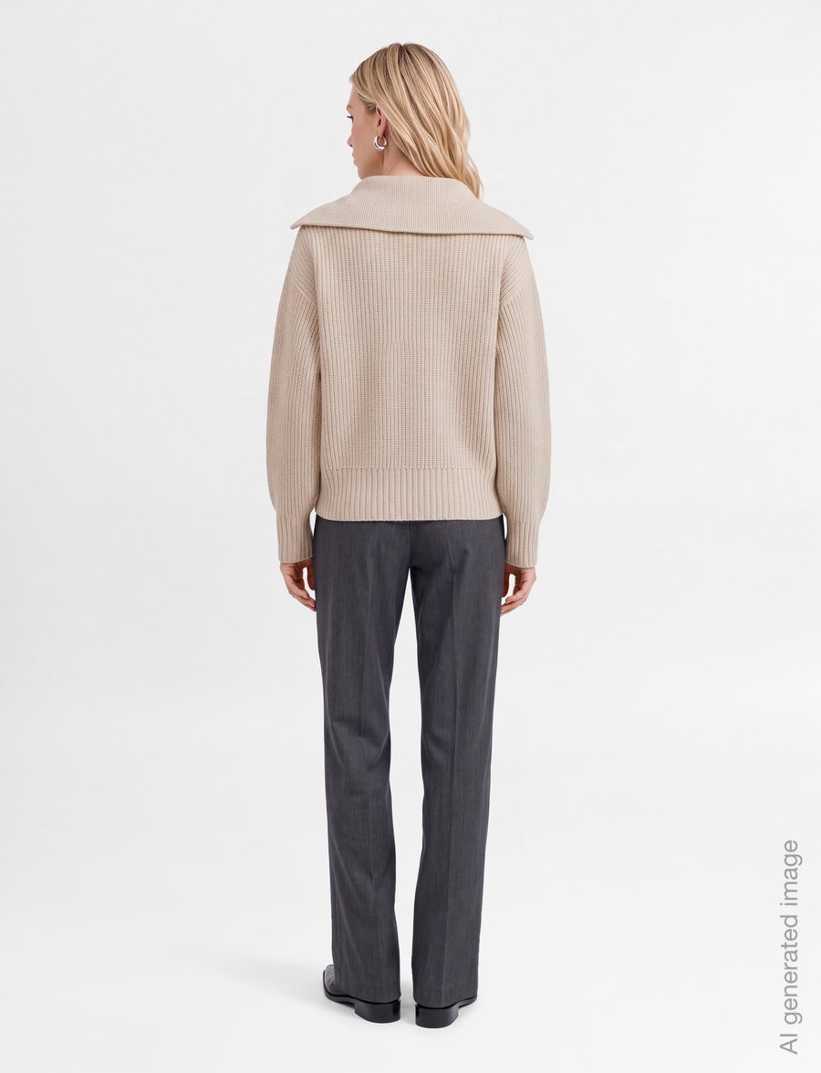 Lovechild 1979 - Emilia Sweater - pullover - 727 taupe grey - 4