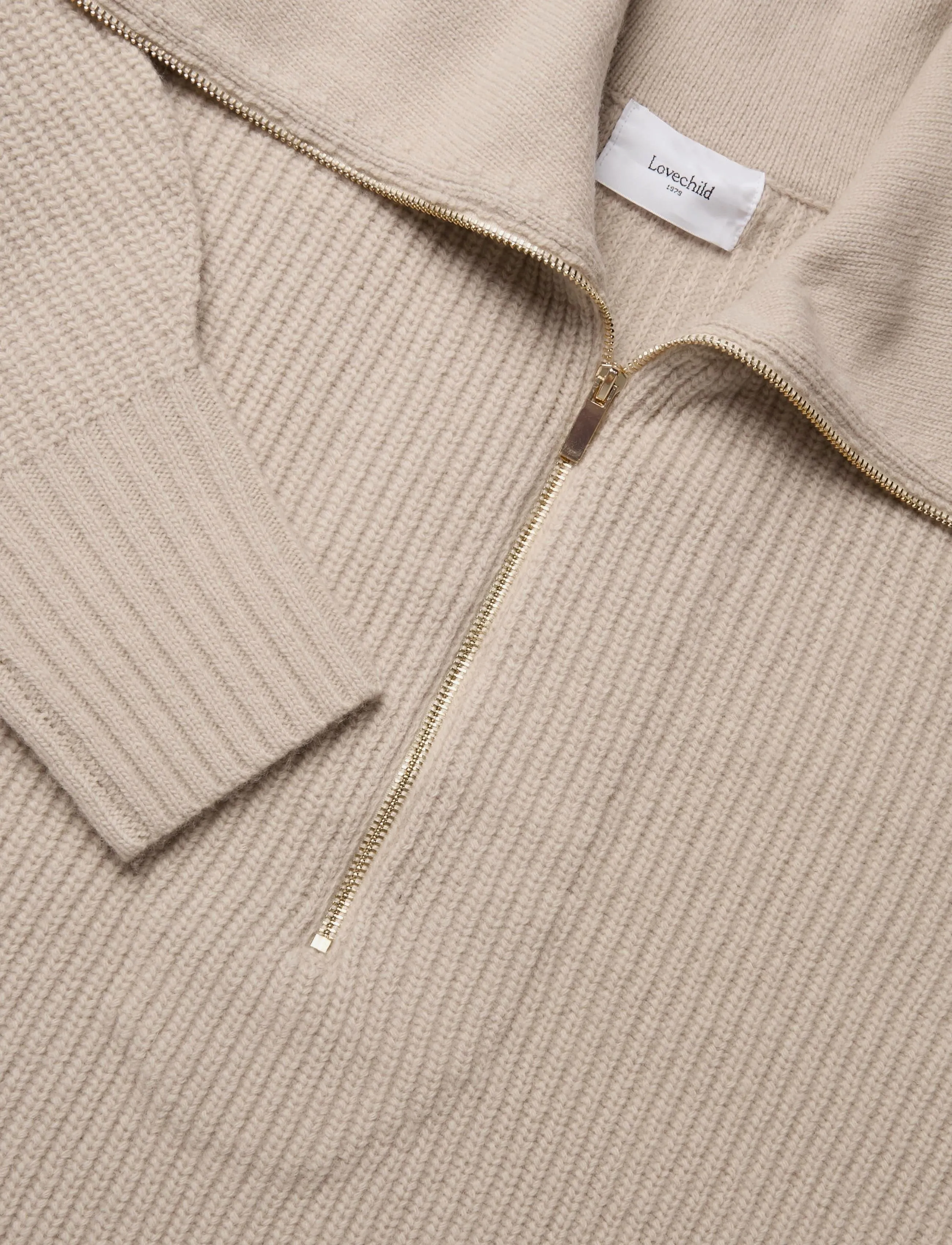Lovechild 1979 - Emilia Sweater - jumpers - 727 taupe grey - 2