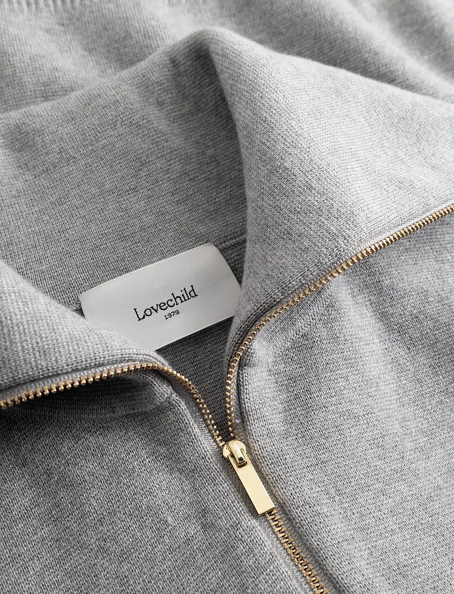 Lovechild 1979 - Emmeli Sweater - pullover - 056 light grey melange - 1