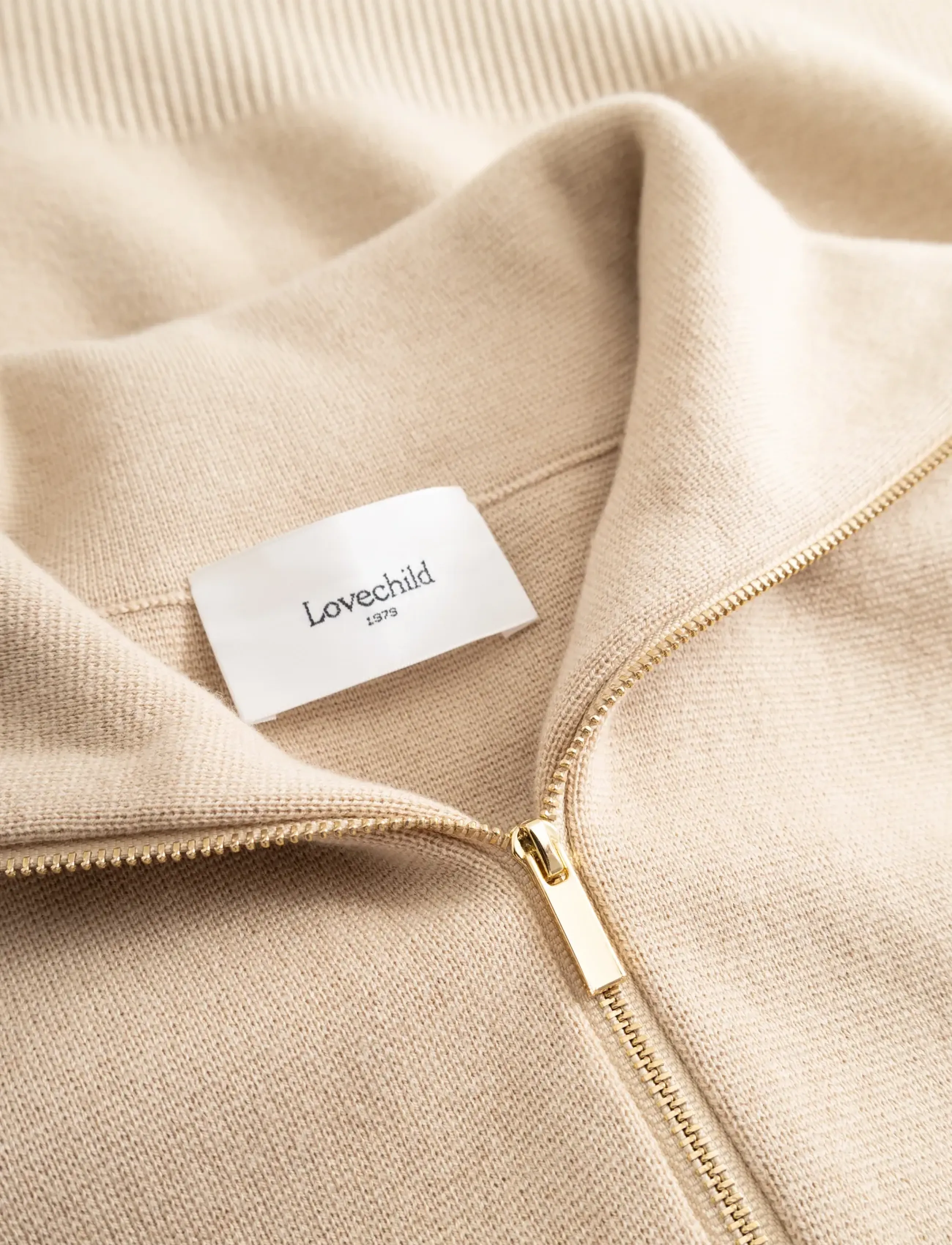 Lovechild 1979 - Emmeli Sweater - striktrøjer - 104 beige - 1