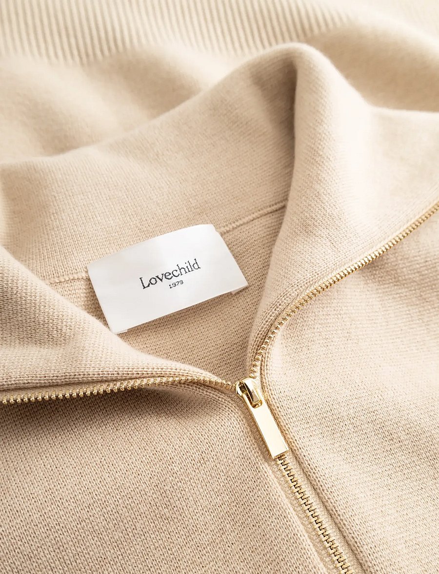 Lovechild 1979 - Emmeli Sweater - striktrøjer - 104 beige - 1