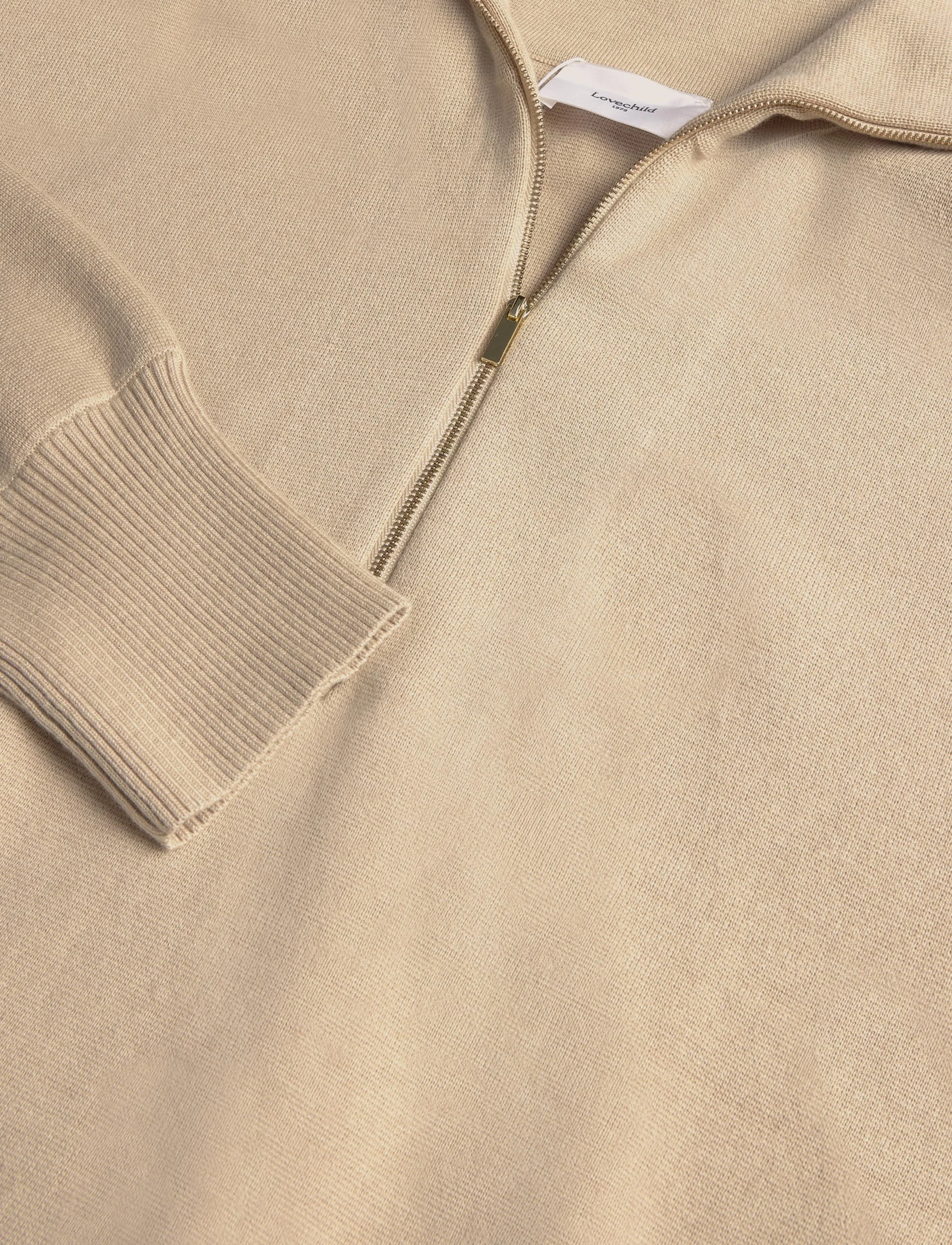 Lovechild 1979 - Emmeli Sweater - jumpers - 104 beige - 2