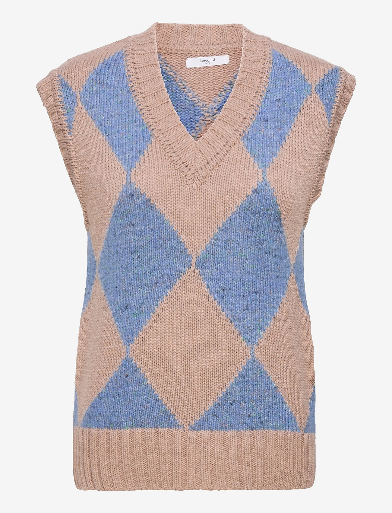 Lovechild 1979 - Vicky Waistcoat - knitted vests - heritage blue - 0