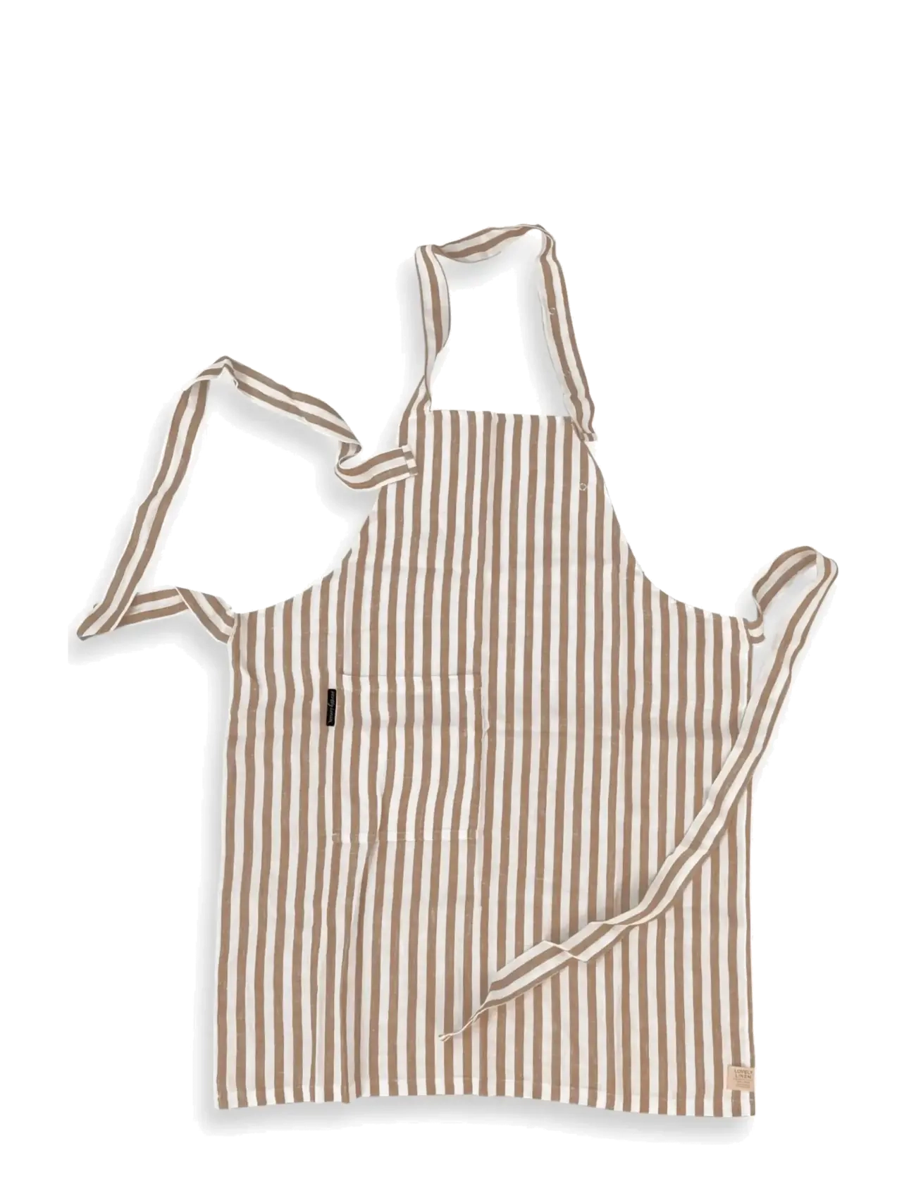 Lovely Linen Misty Apron, One Size, Beige, Køkkentekstiler > Forklæder, Unisex