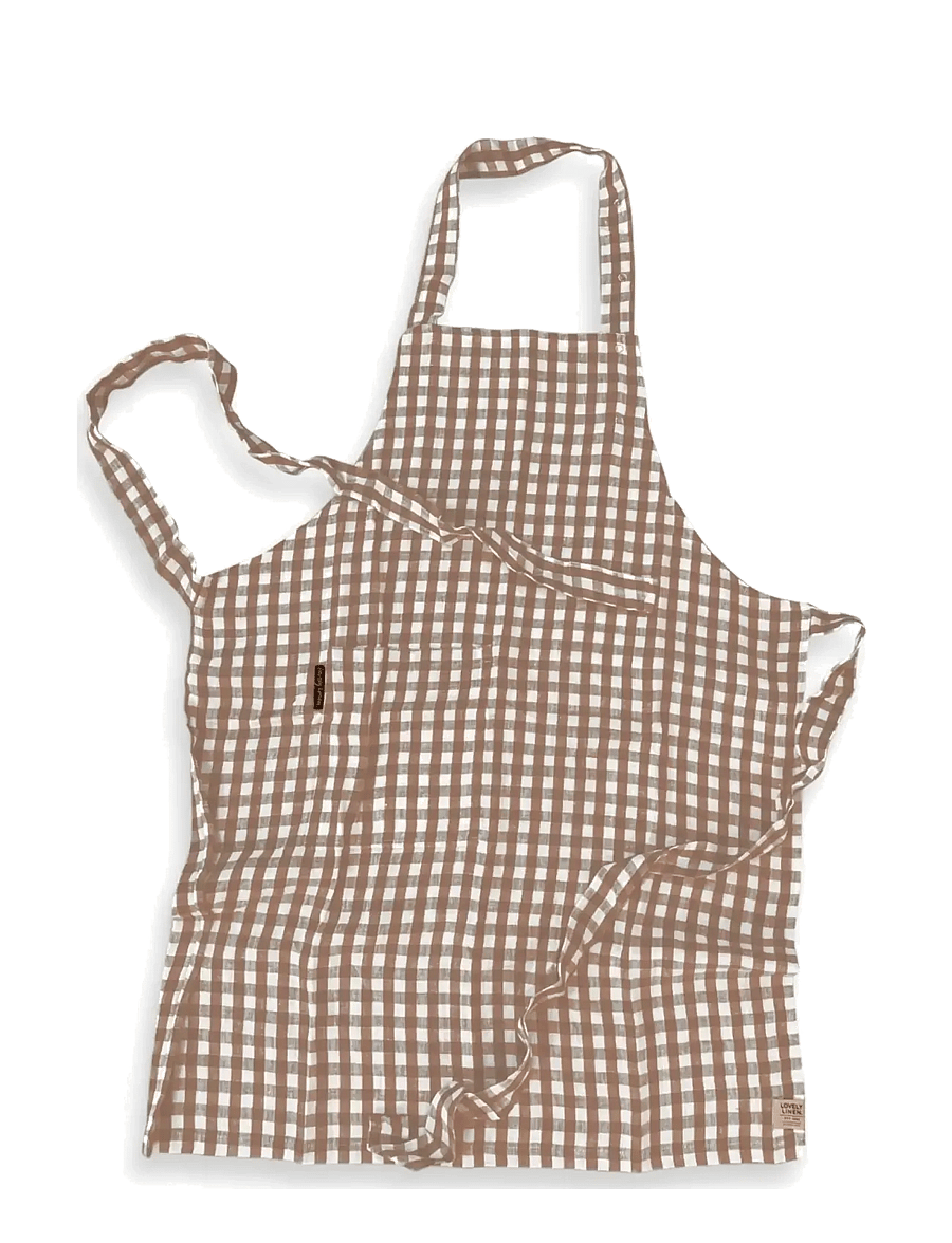 Lovely Linen - MISTY APRON - schürzen - almond - 0