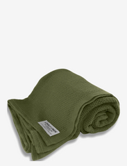 LOVELY COTTON BLANKET - JEEP GREEN