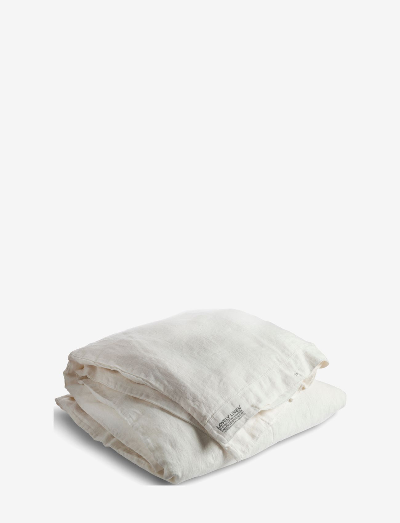 Lovely Linen Lovely Duvet Cover, Duvet Covers, Hvid, Str: 240X220CM