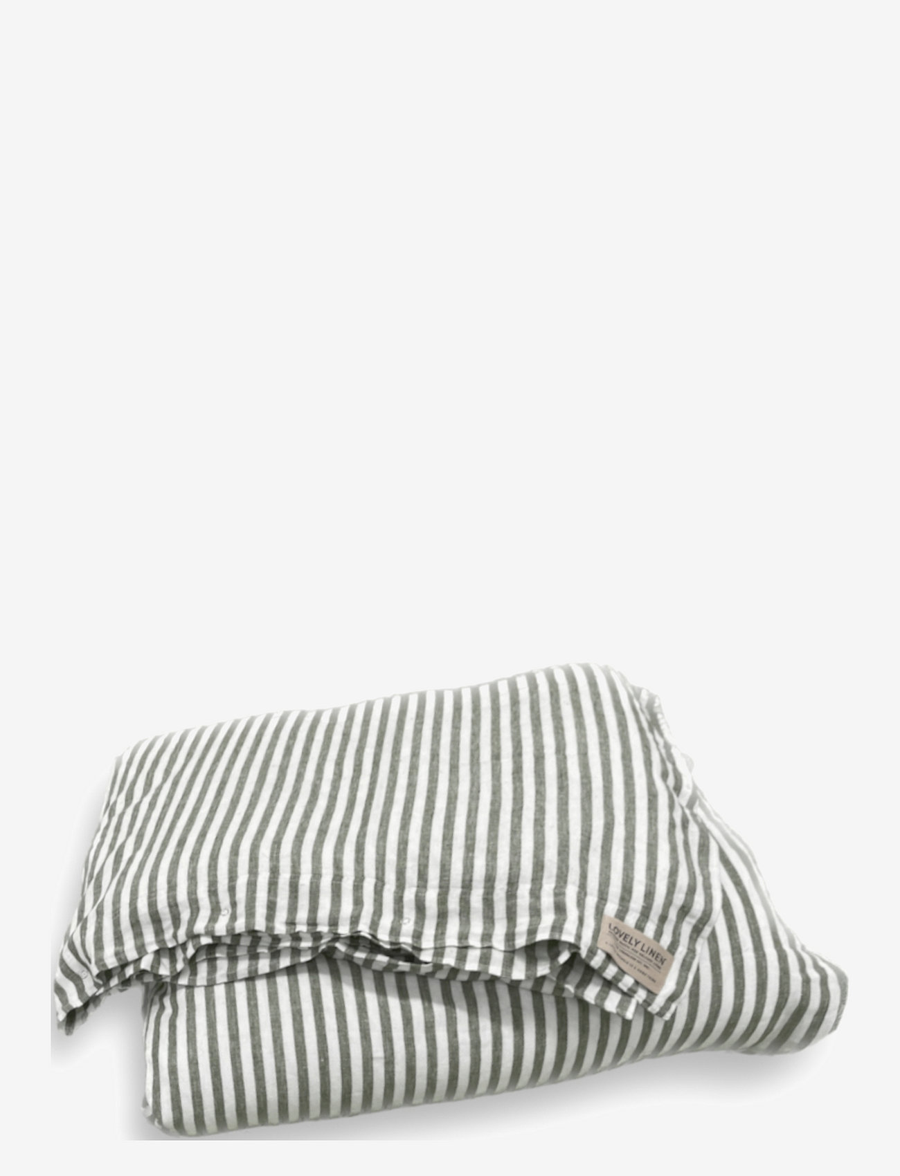 Lovely Linen - MISTY DUVET COVER - duvet covers - jeep green - 1