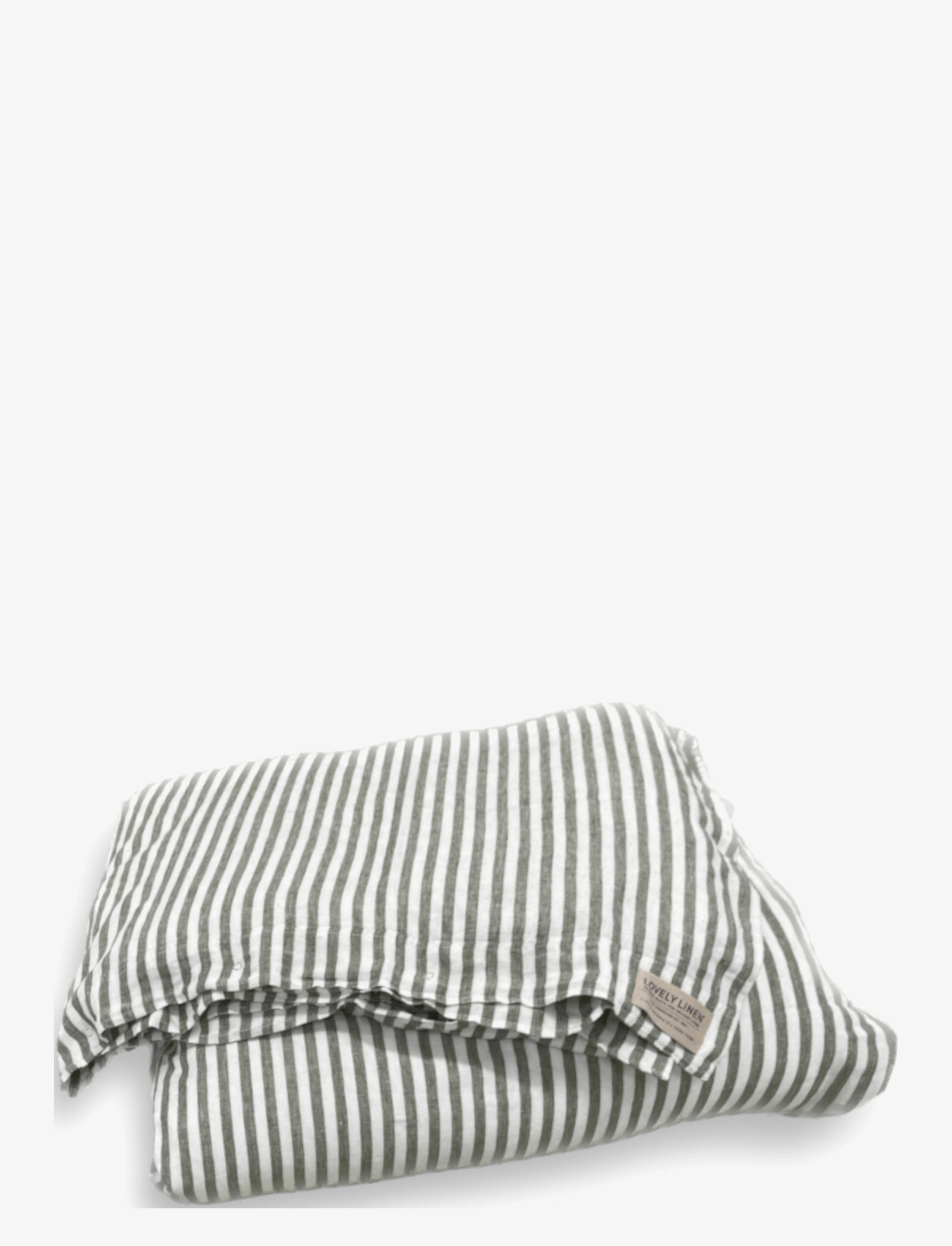 LOVELY LINEN Misty-Sengetæppe Grün - 135X200CM - Unisex