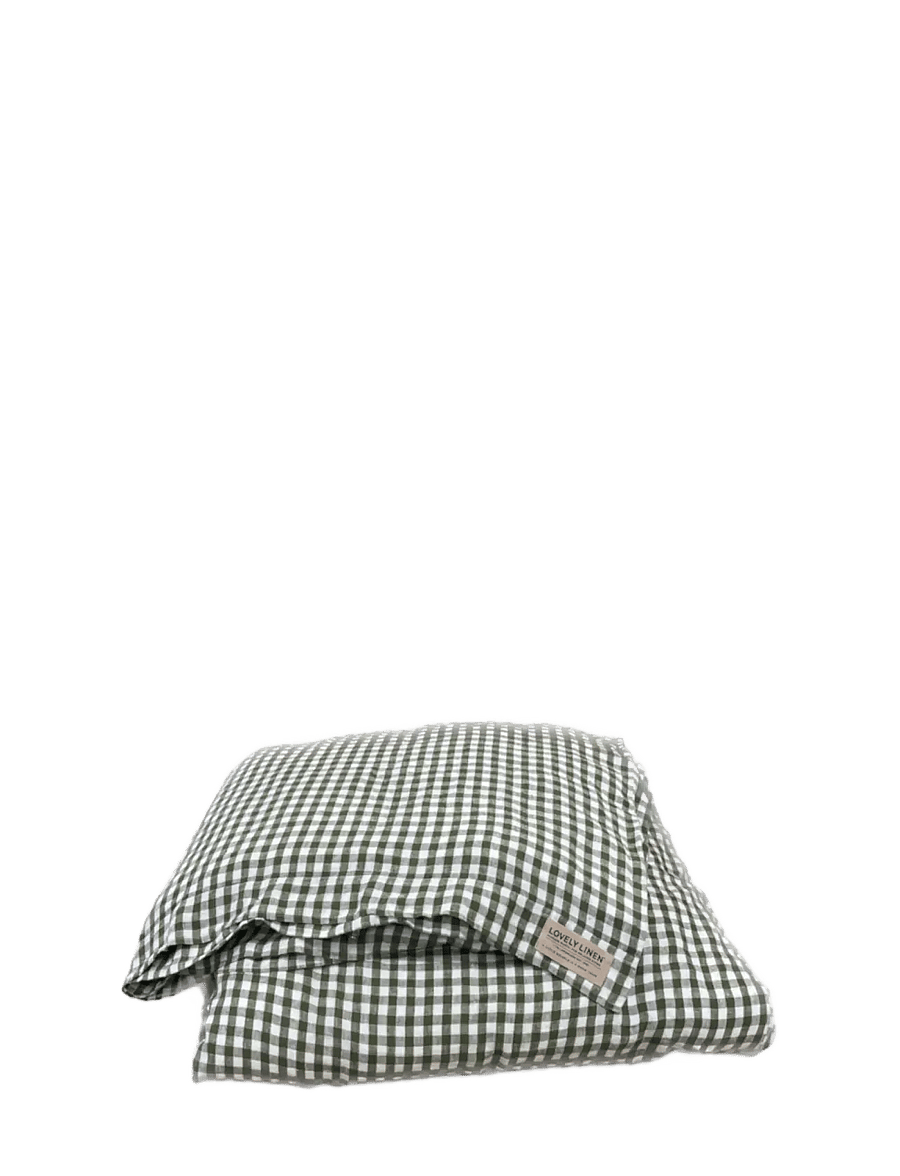 Lovely Linen - MISTY DUVET COVER - tekikotid - jeep green - 0