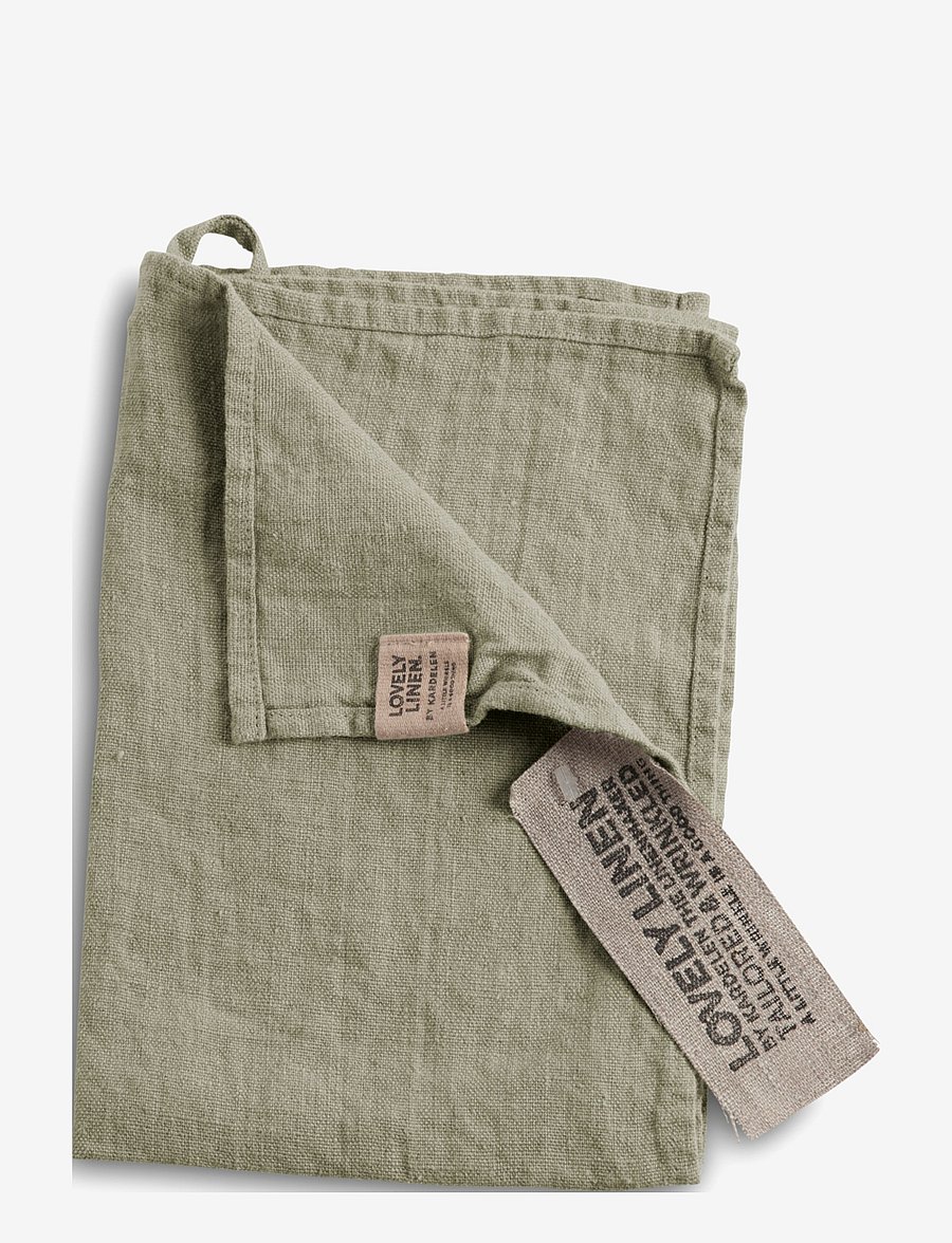 Lovely Linen - LOVELY GUEST TOWEL - madalaimad hinnad - avocado - 0