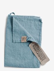 Lovely Linen - LOVELY GUEST TOWEL - de laveste prisene - dusty blue - 0