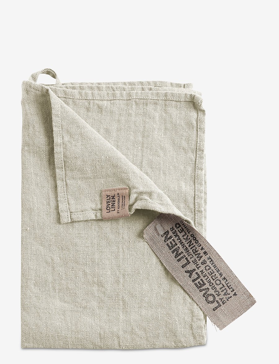 Lovely Linen - LOVELY GUEST TOWEL - die niedrigsten preise - light grey - 0