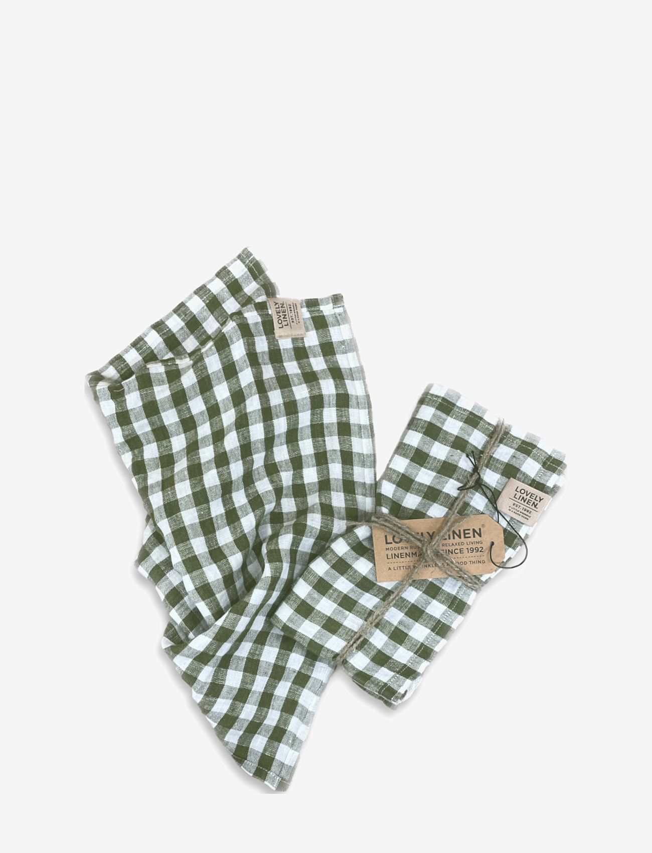 MISTY GUEST TOWEL - JEEP GREEN