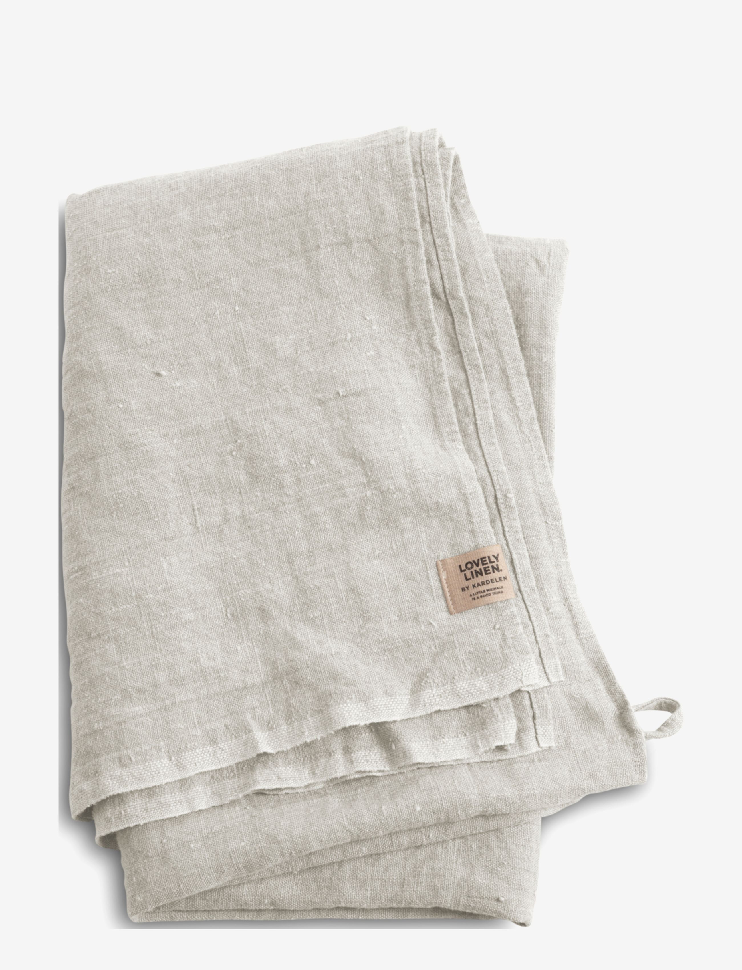 Lovely Linen Hamam Towel, 90X145 cm, Towels & Bath Towels, Creme - Homeware