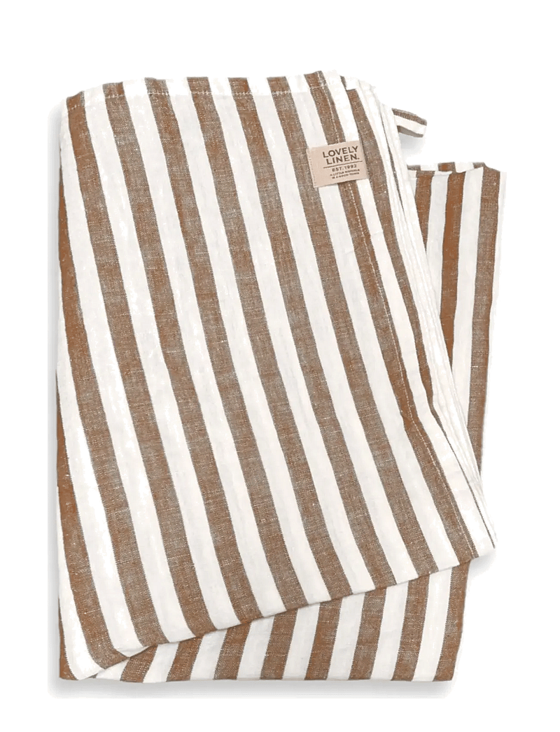 Lovely Linen - MISTY HAMAM TOWEL - gästehandtücher - almond - 0