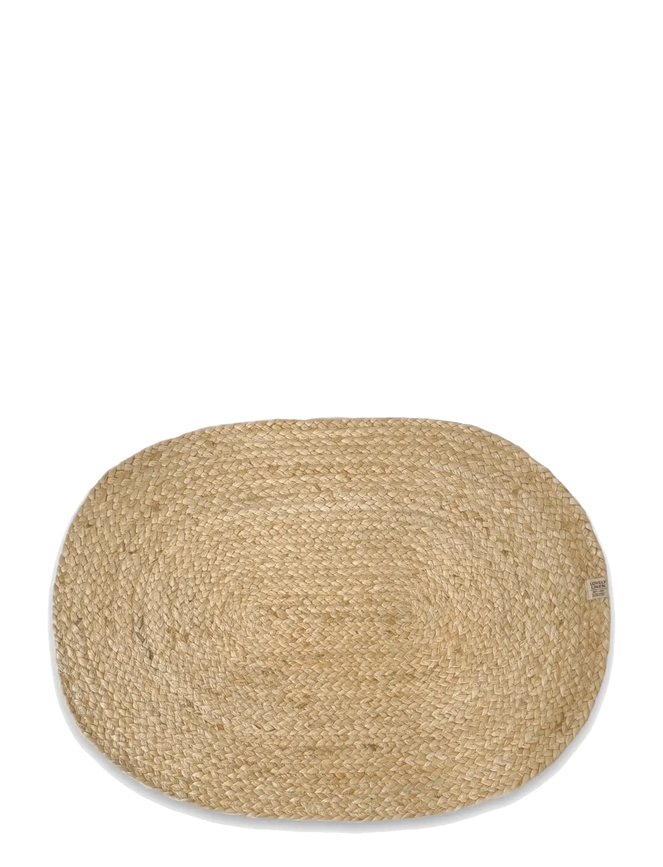 Lovely Linen Breezy Mat, 60X80, Rugs & Carpets, Beige - Door Mats, Homeware