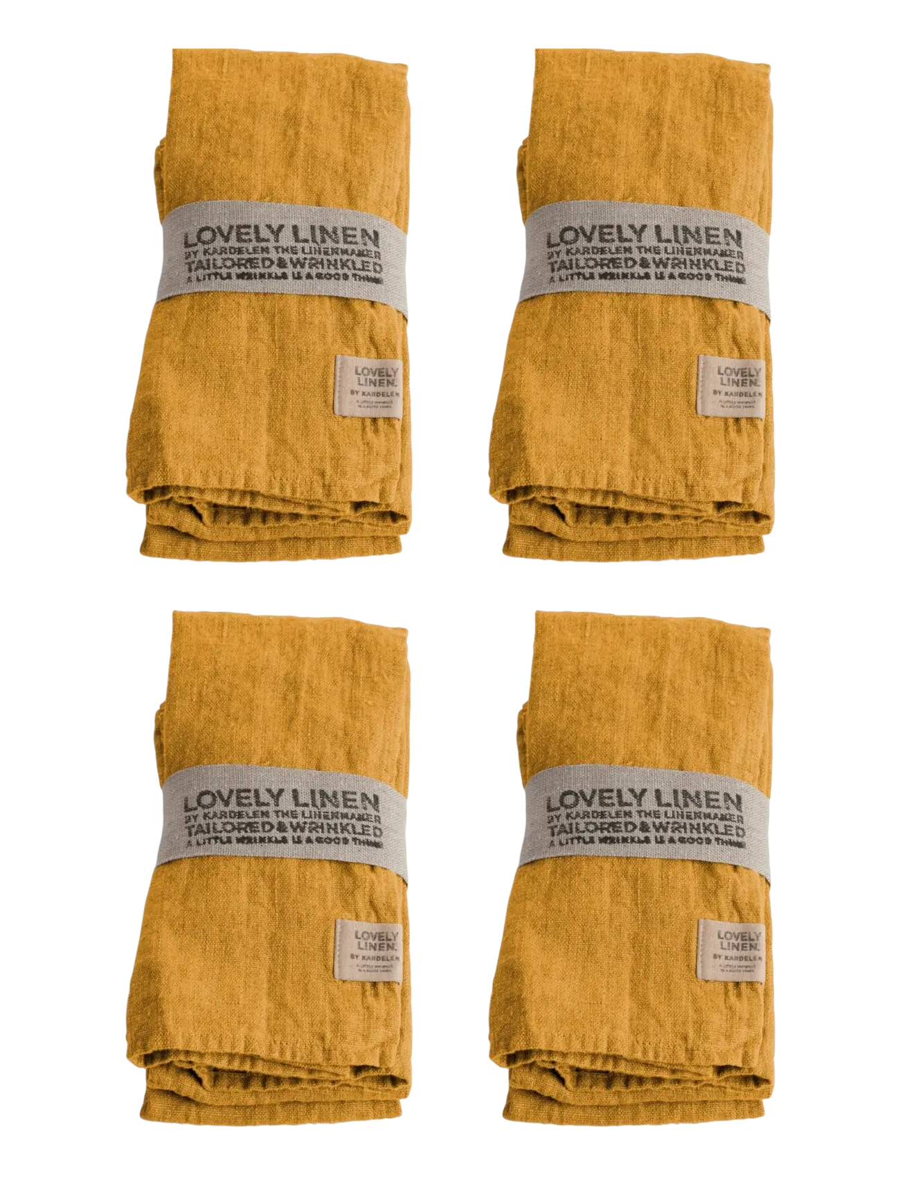 Lovely Linen LOVELY NAPKIN - Napkins - HONEY / yellow