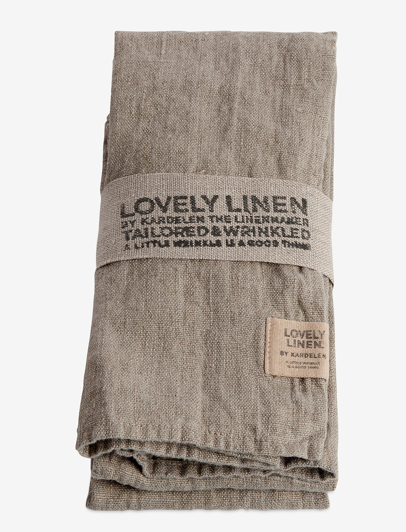 Lovely Linen - LOVELY NAPKIN (4-PACK) - stoffservietten - natural beige - 1