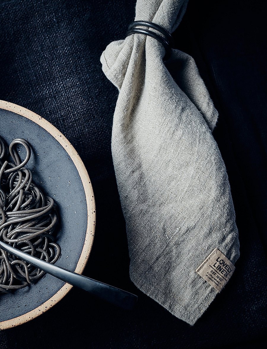 Lovely Linen - LOVELY NAPKIN (4-PACK) - linased ja puuvillased salvrätikud - natural beige - 0