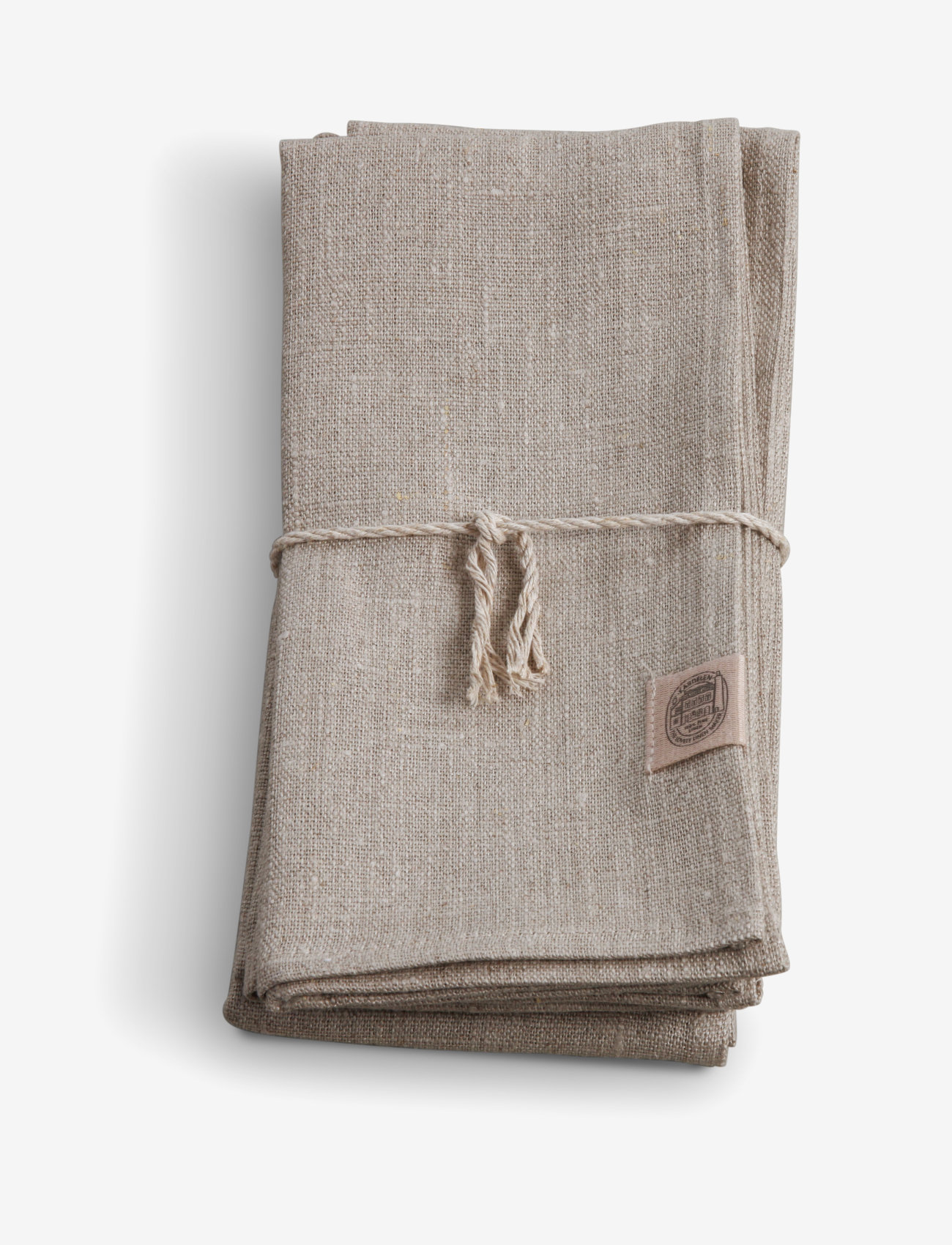 Lovely Linen - CLASSIC NAPKIN - lininės ir medvilninės servetėlės - natural beige - 0