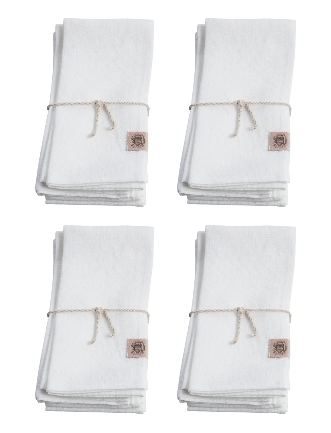 Lovely Linen Classic Napkin, 45X45 cm, Napkins, Weiß - Cloth Homeware