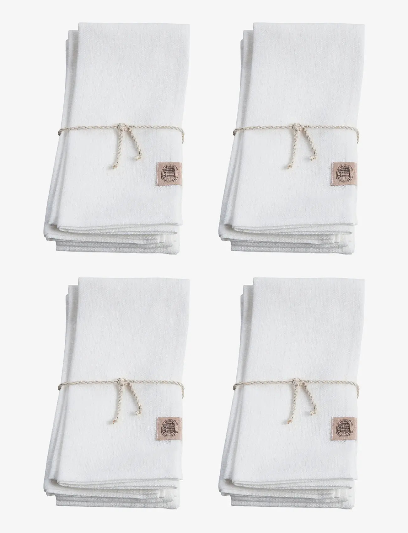 Lovely Linen - CLASSIC NAPKIN - stofservietter - off-white - 0