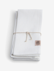 Lovely Linen - CLASSIC NAPKIN - linased ja puuvillased salvrätikud - off-white - 0