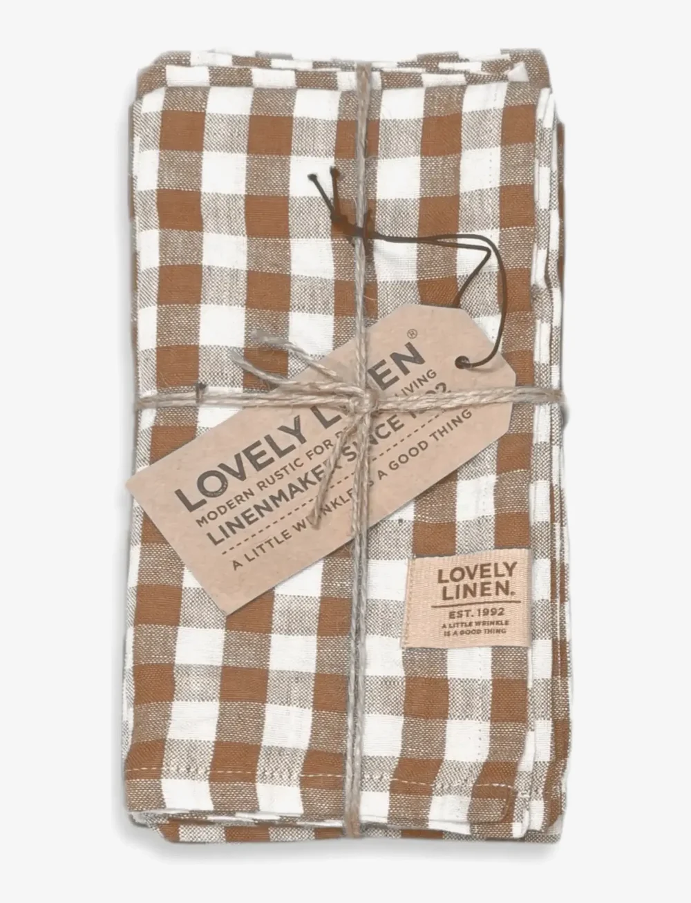 Lovely Linen - MISTY NAPKINS (4-PACK) - stofservietter - almond - 0