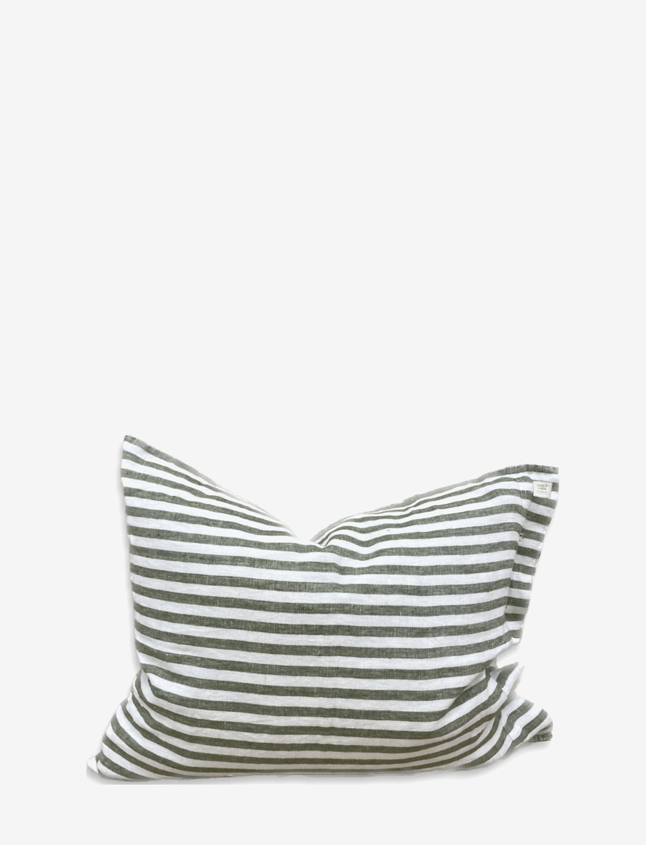 Lovely Linen - MISTY PILLOW CASE - laveste priser - jeep green - 0