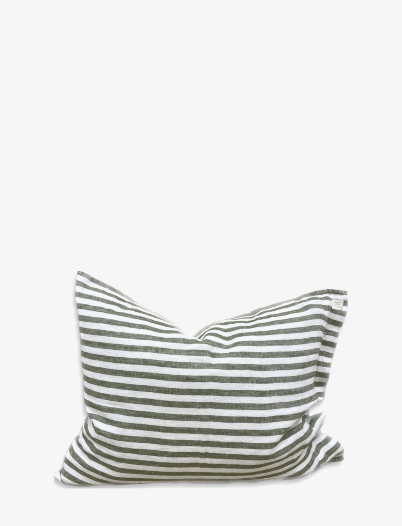 LOVELY LINEN Misty Pillow Case Grün - 80X80CM - Unisex