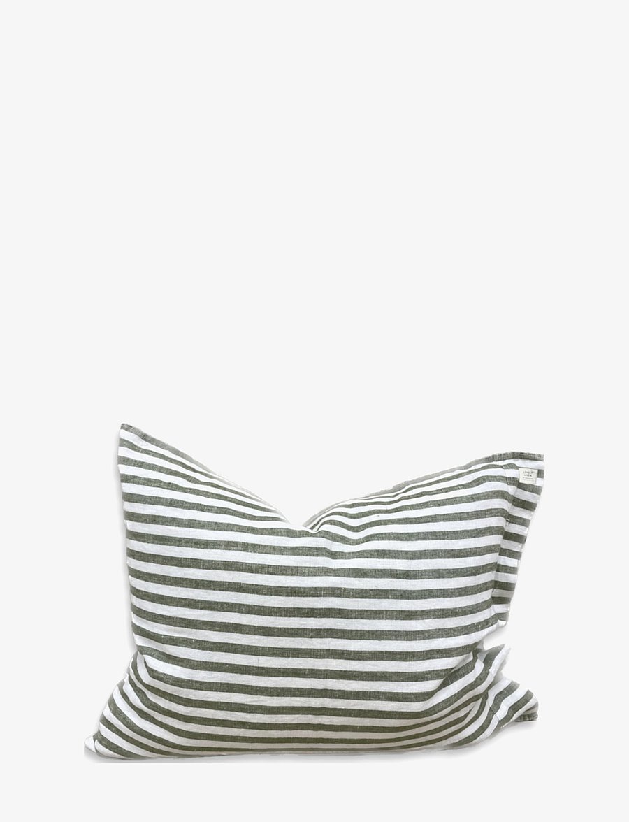 Lovely Linen - MISTY PILLOW CASE - kopfkissenbezüge - jeep green - 1