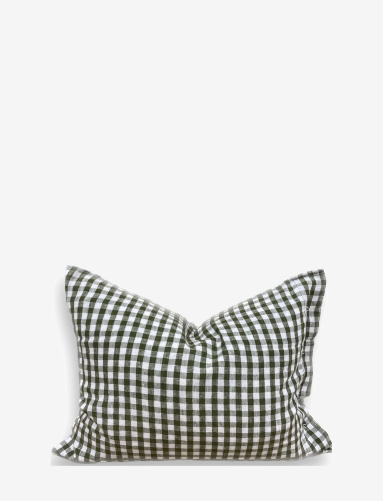 Lovely Linen - MISTY PILLOW CASE - pudebetræk - jeep green - 0