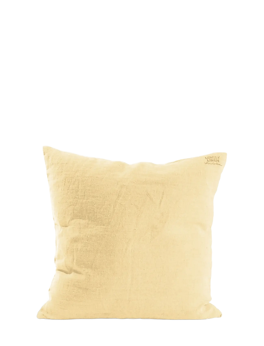 Lovely Linen - LOVELY CUSHION COVER - madalaimad hinnad - lemon sorbet - 0