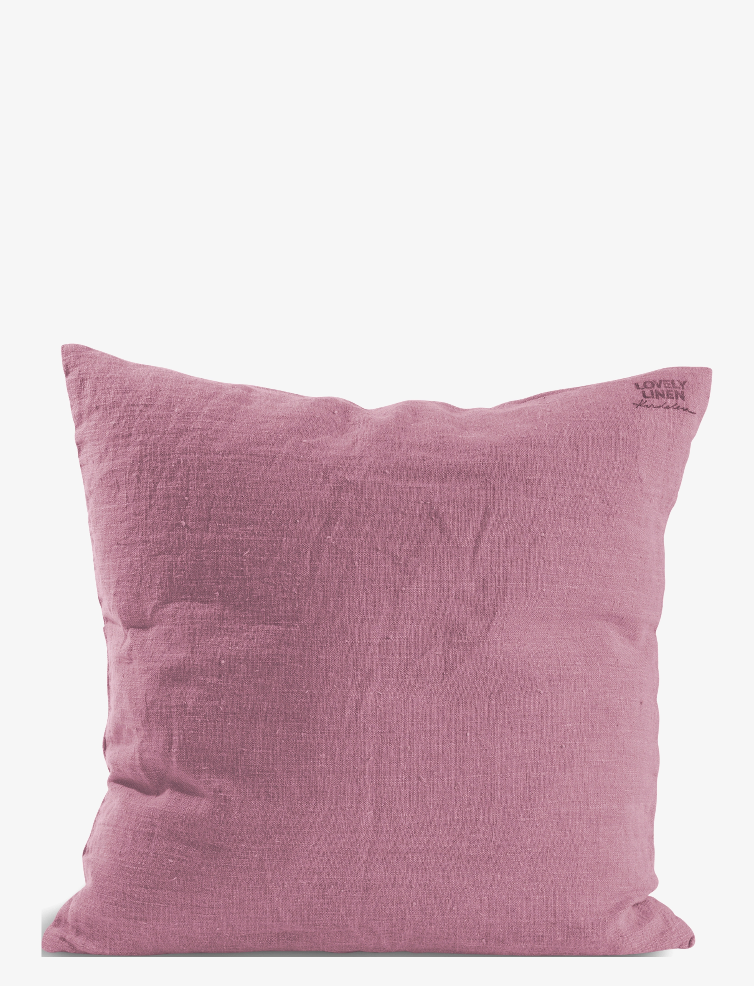 LOVELY LINEN Lovely Cushion Cover Pink - 50X50CM - Unisex