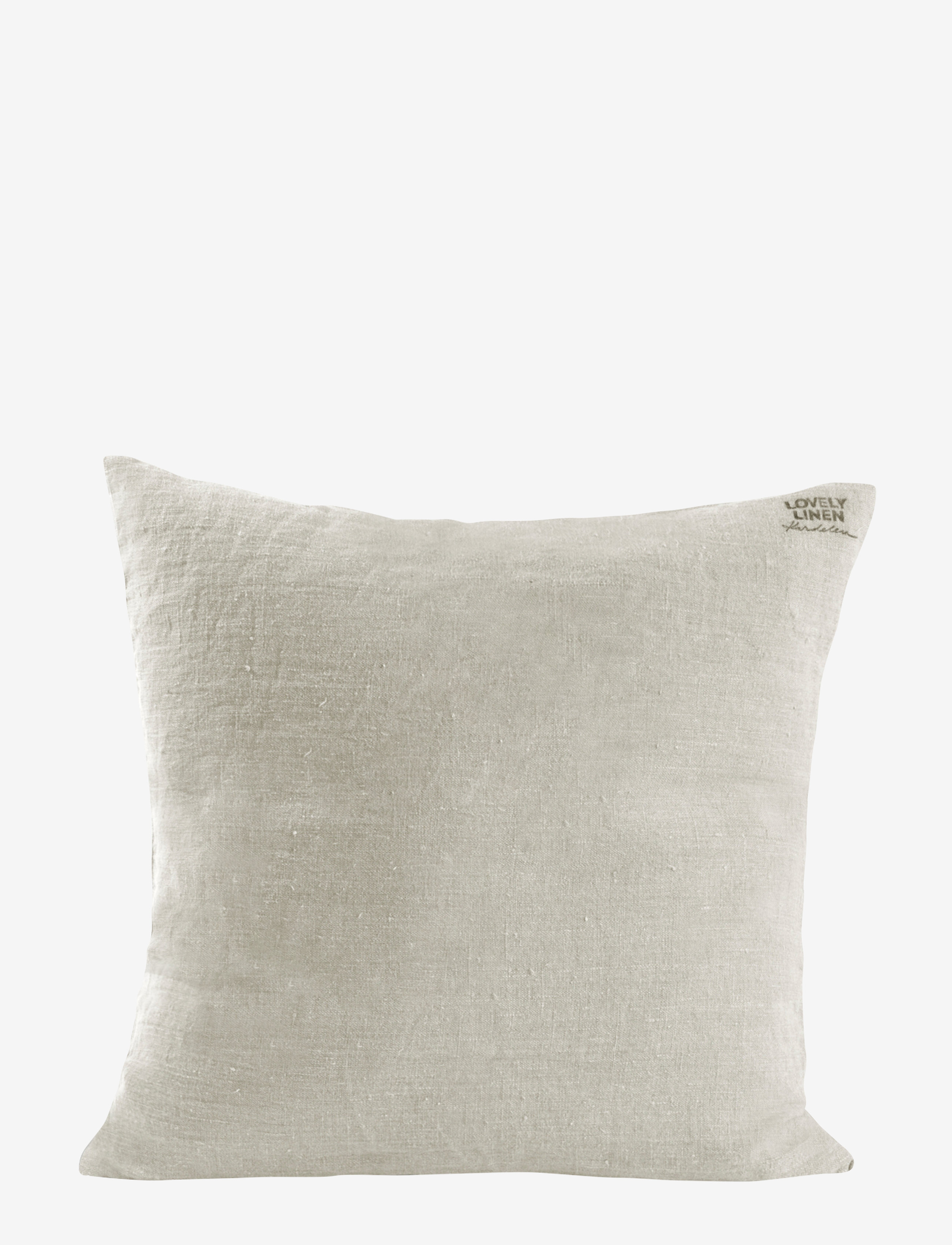 Lovely Linen Cushion Cover, 50X50 cm, Cushions & Blankets, Grau - Covers, Homeware